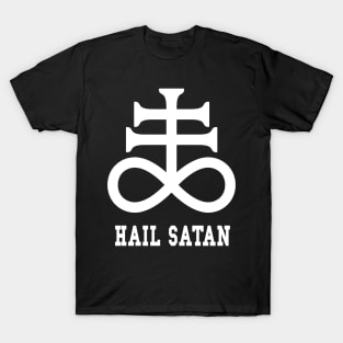 Sigil Of Leviathan Hail Satan T-Shirt